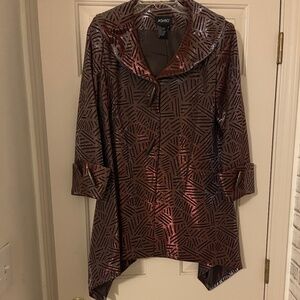 New Jacquard iridescent Formal Women’s Dress Suit sz 12